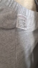ELLE BABY儿童秋衣套装宝宝睡衣儿童保暖内衣套装秋裤秋衣男童女童睡衣保暖 浅灰色（上衣+长裤） 100码 实拍图