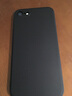 Dumi苹果8plus手机壳7plus液态硅胶壳新款se2全包防摔软壳iphone7保护套8男女款 7/8/新款se 4.7寸【黑色】-送钢化膜 实拍图