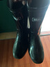 回力男士中高筒雨鞋雨靴胶鞋套鞋防水鞋HXL07-B 黑色中筒 39  实拍图