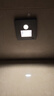 雷士照明人体感应智能LED小夜灯地脚灯86嵌入式追光灯过道走廊灯 3只装【人体感应+光控】灰色 实拍图