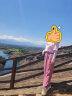 伊芙丽设计感小众短袖女2022年夏季新款粉色ins体恤上衣正肩T恤女库存低 粉色  165/88A/L 实拍图