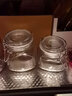 玻璃密封罐透明收纳储物罐子蜂蜜柠檬果酱百香果酵素瓶咖啡五谷杂粮卡扣存储带盖瓶子咸菜瓶泡菜腌制储藏罐子 方款-1000ml+750ml+500ml 实拍图
