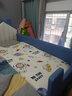 亿家之主小房子儿童拼接床软包加宽床拼接床边男孩女孩小床带护栏婴儿床 不带脚蹬180*80*45带床垫 实拍图
