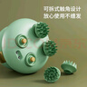 蓝宝德国蓝宝头部按摩器 头皮按摩仪脑袋脑部猫咪按摩爪撸猫洗头神器灵魂提取器便携生日礼物礼品 复古绿-84颗独立触点/防水 实拍图