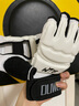 杜威克 半指拳击手套成人男女散打格斗泰拳自由搏击训练学生拳击打沙袋 白色 M码-掌围（19-20cm） 实拍图