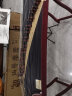 仙声 古筝初学者专业演奏考级刻字刻画扬州乐器 金荷花（架子+琴弦或凳子） 实拍图