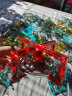 奥迪双钻儿童磁力片积木玩具彩窗滚珠滑道轨道磁力片174件套玩具男孩女孩含52片磁力片+122件配件DL391234 实拍图