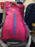 伯希和 登山包男女骑行双肩背包自行车越野防水运动户外背囊跑爬山20升 玫红色（带增容网兜） 20L 实拍图