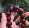 芳晓金星紫檀手串印度小叶紫檀佛珠手串老料高油密文玩紫檀男士手链带金星紫檀木手串单圈 小叶紫檀20mm12颗 实拍图