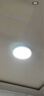 雷士（NVC）LED吸顶灯圆形卧室灯具书房阳台灯吊顶玄关过道灯吸顶灯三防灯 36W 高显色Ra90  三色调光 直径50 实拍图