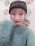 梦芊汐999纯银四叶草项链女士锁骨链吊坠时尚饰品情人节生日礼物送女友 四叶草项链（蓝钻）+免费刻字 实拍图