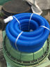 泳鲸游泳池吸污管排水管软管蓝色波纹管鱼池景观池排污设备 15米 晒单实拍图
