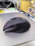 罗技（Logitech）M705无线鼠标 激光办公鼠标Mac 右手人体工学鼠标电池款双滚轮模式 笔记本台式鼠标中大手适用优联 M705黑灰色 实拍图