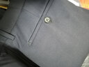 传棨 西裤男修身免烫西服裤商务休闲面试上班西装裤男士职业正装裤子 冬季含绒深蓝 34(2.6尺) 实拍图