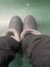 阿猫顿 东北保暖棉鞋冬季加绒加厚雪地靴皮毛一体棉靴男士防水防滑面包 200灰色(皮面)M999 41 实拍图