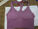 暴走的萝莉跑步瑜伽健身服美背防震文胸 LLWX02948 柔淡紫 S 实拍图