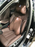 宝马奔驰奥迪汽车头枕腰靠 太空记忆棉车载车用座椅腰托腰枕腰靠垫靠背靠枕护颈枕头 汽车用品大全车内饰品 宝马新5系525li/530li 摩卡棕【头枕+腰靠】各1个 实拍图