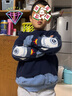 多妙屋男童毛衣儿童秋冬款保暖毛线衣大童冬棉加厚打底衫10805藏蓝140 实拍图