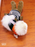 迪普尔 宠物狗狗衣服猫衣服泰迪小狗幼犬衣服秋冬季服装雪纳瑞小型犬 红卫衣M（建议体重4-8斤左右） 实拍图