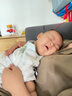 全棉时代纯棉新生婴儿连体衣服新款抗菌纱布宝宝春夏满月服和袍 伊恩植物园【夏季款】 73cm （6-9个月） 实拍图