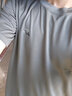 猎阵夏季体能服套装男短袖T恤体能训练速干服工作服体能短袖套装 短袖灰色体能服单上衣 175/92-96 实拍图