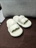 百慕倾臣 凉拖鞋女士新款踩屎感居家居室内外穿防滑浴室洗澡情侣拖鞋男款 粉色 40-41 实拍图