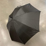 冇力长柄雨伞 自动伞男士直柄雨伞大号加固结实抗风可定制 16骨黑色 实拍图