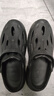 海澜之家（HLA）洞洞鞋男舒适百搭凉拖两用休闲舒适轻便鞋子HAALXM2DBK139 黑色43 实拍图