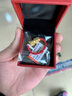 红色年轮 黄金貔貅戒指男女情侣款999足金皮丘黄金戒指送女友情人节礼物 单个【红绳款】金重:0.51-0.6g 实拍图