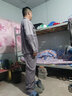 装耐全棉纯棉防阻燃长袖工作服套装男劳保服防烫耐磨工服电焊工劳动装 （套装）全棉长袖五代上灰下灰  180号/XXL码155-170斤 实拍图
