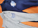真维斯（Jeanswest）卫裤男童秋季薄款儿童休闲长裤2025新款中大童时尚宽松裤子童装潮 【薄款长裤】藏青（s）灰（中） 110 实拍图