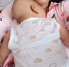Kordear （考拉蒂尔）婴儿新生儿衣服夏季无袖薄款 宝宝包屁衣幼儿内衣新生儿打底衣服夏装 云朵款/米白 90cm 实拍图