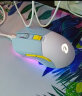 达尔优 牧马人萌新版 EM901可充电无线有线双模电竞游戏鼠标 吃鸡LOL可编程笔记本台式外设鼠标 EM901白蓝【有线+2.4G】 实拍图