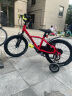 迪卡侬儿童自行车16寸高阶单车脚踏车男孩女孩宝宝童车OVBK 16寸红色（车+挡泥板+脚撑） 晒单实拍图