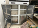 德玛仕（DEMASHI）四门六门冰箱保鲜柜冷藏冷冻双温立式厨房冰柜四开门冰箱商用 【-15℃标准款】900L四门双温（上冷冻下冷藏） 实拍图