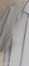 BLACKMONDAY纯棉牛津纺竖条纹衬衫男短袖全棉免烫抗皱男士商务休闲衬衣 【甄选上市公司面料】蓝色条纹 2XL (185) 实拍图