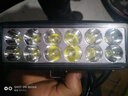 美蒂亚摩托车灯电动车灯电瓶车灯超亮外置汽车led射灯强光货车射灯摩托车射灯改装通用 标配L支架 实拍图