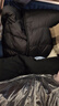 真维斯（Jeanswest）羽绒服2026春秋连帽轻薄短款外套白鸭绒保暖舒适黑色XL 实拍图