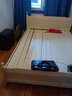 彤新雅【现货闪发】床实木床主卧双人床简约单人床出租房板式床 清漆色裸床 宽1.5M*长2M 实拍图