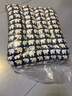 朵菲雅连体坐垫靠垫靠背一体屁股垫办公室久坐椅子宿舍座椅垫学生厚屁垫 北极熊【正反两用】 加高版【35*45*57】 实拍图