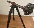 曼富图（Manfrotto）MK055XPRO3-BHQ2 铝合金三节三脚架球型云台套装中轴可横置稳定微单单反 承重15kg 实拍图