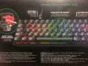 雷蛇 雷蛇（Razer）猎魂光蛛v2幻彩机械游戏有线RGB电脑键盘吃鸡战争机器多颜色 雷云3 迷你版-线性光轴-黑色(60%布局 PBT 幻彩) 晒单实拍图
