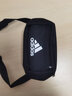 阿迪达斯（adidas）胸包腰包单肩包斜挎包 2024新款男女多功能运动包轻便休闲包小包 黑色/ED6876/24*14*7cm 实拍图