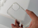 supcase 适用苹果13手机壳iphone13promax透明保护套全包防摔商务简约磨砂轻薄13pro高级感男女通用新款 苹果13 mini-5.4英寸-清透明 实拍图