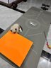 伊登平衡软垫瑜伽垫平衡垫训练海绵垫健身垫男厚垫跪垫运动泡沫垫 橙色+草绿大号 一面软 一面硬 实拍图