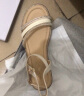红蜻蜓坡跟拖鞋女2024夏季时尚松糕鞋外穿气质女凉鞋 WFK24035米白色37 晒单实拍图