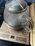 开品 煮茶器 底部全自动上水电泡茶壶烧水壶 办公家用蒸茶煮茶烧水三合一 多档调节嵌入式玻璃煮茶壶 金色尺寸20X37CM煮茶-烧水 桶水款 1L 实拍图