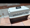 多可特（D-cat） 宠物航空箱猫太空舱猫包猫咪外出用品猫笼子狗托运箱外出便携式 1号-黑灰（12斤以内）48*32*30 实拍图