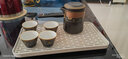 唐丰旅行茶具套装快客杯便携户外车载收纳一壶四杯办公泡茶器定制logo 暗香文竹一壶四杯 实拍图