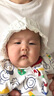 颖贝尔（Yinbeler）宝宝棉质包头帽蕾丝镂空新生儿软边公主女婴系带薄春夏秋 星星白（帽围40cm） 实拍图